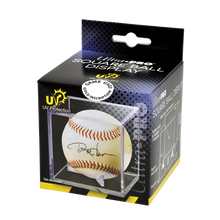 Load image into Gallery viewer, Baseball Clear Square Display Holder with UV Block