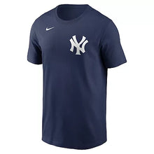 Load image into Gallery viewer, Men's Jazz Chisholm Jr. New York Yankees Nike Fuse Name & Number T-Shirt - Navy