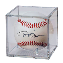 Load image into Gallery viewer, Baseball Clear Square Display Holder with UV Block