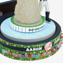 Load image into Gallery viewer, Aaron Judge New York Yankees Christmas Tree Skating Rink Spinner Bobblehead
