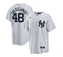 Load image into Gallery viewer, Men's New York Yankees Paul Goldschmidt Nike White Home Replica Jersey