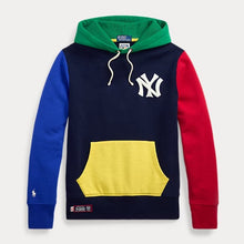 Load image into Gallery viewer, Ralph Lauren Yankees Fleece Hoodie - Aviator Navy Multi