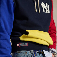 Load image into Gallery viewer, Ralph Lauren Yankees Fleece Hoodie - Aviator Navy Multi