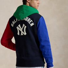 Load image into Gallery viewer, Ralph Lauren Yankees Fleece Hoodie - Aviator Navy Multi