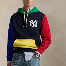 Load image into Gallery viewer, Ralph Lauren Yankees Fleece Hoodie - Aviator Navy Multi