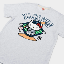 Load image into Gallery viewer, Youth Hello Kitty x New York Yankees Swing T-Shirt