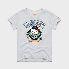 Load image into Gallery viewer, Youth Hello Kitty x New York Yankees Swing T-Shirt
