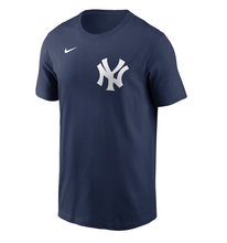 Load image into Gallery viewer, Men's Nike Yankees Navy Aaron Judge Name & Number T-Shirt