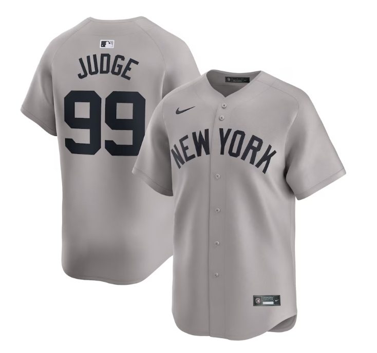 Aaron Judge New York Yankees Nike Limited Player Jersey - Gray