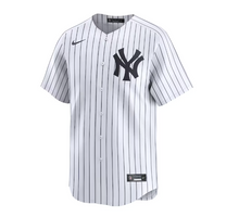 Load image into Gallery viewer, Men's New York Yankees Nike Home Replica Custom Jersey - White