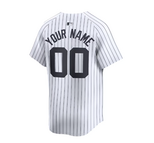 Load image into Gallery viewer, Men's New York Yankees Nike Home Replica Custom Jersey - White