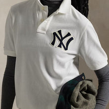 Load image into Gallery viewer, Polo Ralph Lauren Yankees Polo Shirt - Deckwash White