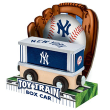 Load image into Gallery viewer, New York Yankees Toy Train Box Car