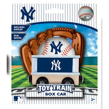 Load image into Gallery viewer, New York Yankees Toy Train Box Car