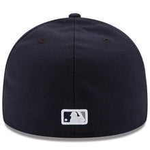 Load image into Gallery viewer, Men's New Era Yankees Navy Authentic Collection On-Field 59FIFTY Fitted Hat - Back View