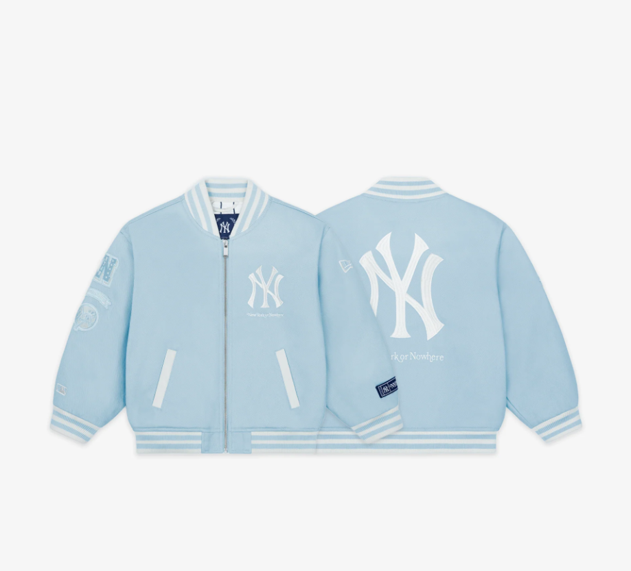 NYON Yankees Pastime Kids Varsity Jacket