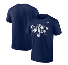 Load image into Gallery viewer, New York Yankees Fanatics 2024 MLB Postseason Locker Room T-Shirt
