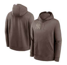 Load image into Gallery viewer, Men&#39;s New York Yankees Nike Light Brown Statement Pullover Hoodie
