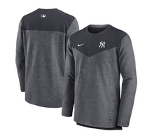 Load image into Gallery viewer, Men&#39;s New York Yankees Nike Navy Authentic Collection Game Time Performance Half-Zip Top
