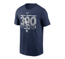 Load image into Gallery viewer, Men&#39;s New York Yankees Aaron Judge Nike Navy 300 Home Runs Milestone T-Shirt
