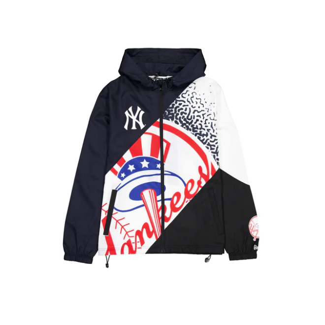 Men's New York Yankees Sport Classics Color Block Windbreaker Jacket