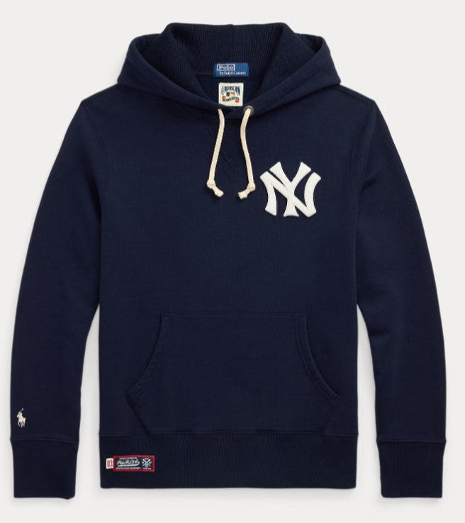 Ralph Lauren Yankees Fleece Hoodie - Aviator Navy