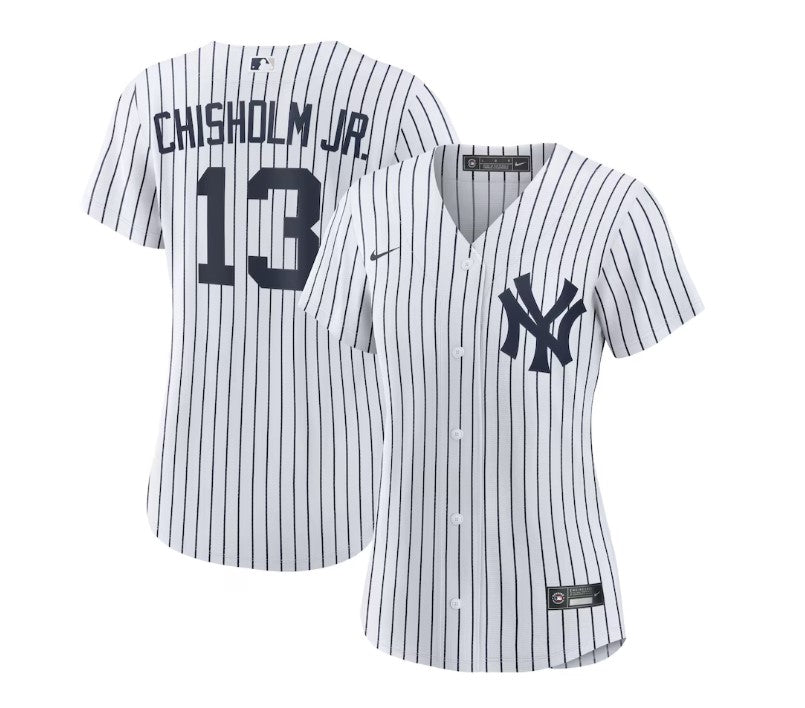 Women's New York Yankees Jazz Chisholm Jr. Nike White Home Replica Jersey