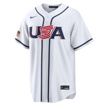 Load image into Gallery viewer, Men's USA Baseball Aaron Judge Nike White 2026 World Baseball Classic Home Stadium Jersey
