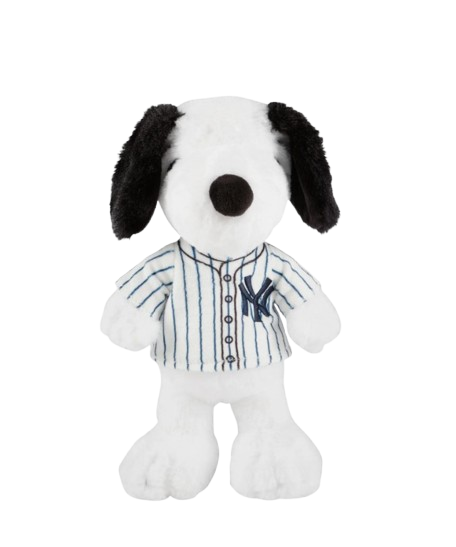 New York Yankees Snoopy Peanuts Team Jersey Plush
