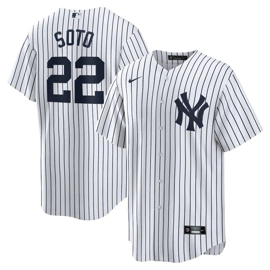 Youth New York Yankees Juan Soto Nike White Home Replica Player Jersey