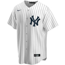 Load image into Gallery viewer, Aaron Judge New York Yankees Nike Home 2020 Replica Player Name Jersey - White - Front View
