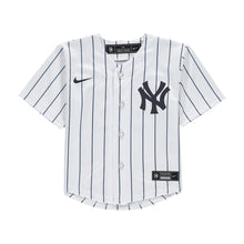 Load image into Gallery viewer, Aaron Judge New York Yankees Nike Infant Home 2020 Replica Player Jersey - White - Front View
