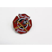 Load image into Gallery viewer, Yankee FDNY pin - Top View
