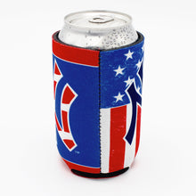 Load image into Gallery viewer, Yankee Patriotic can cooler - Right View
