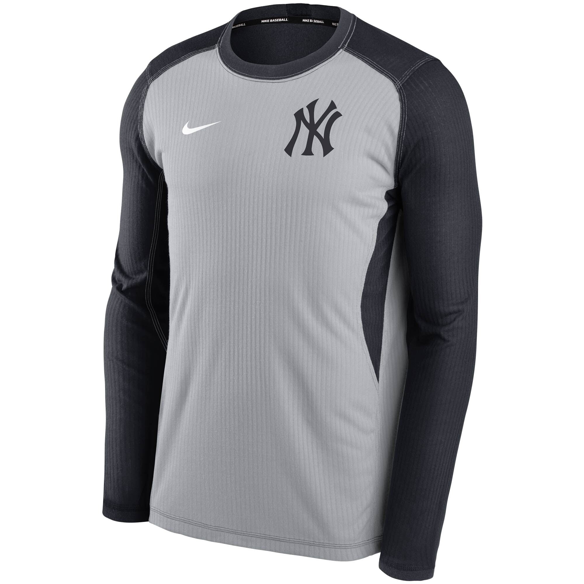 Nike Yankees Team Issued Long Sleeve Shirt Dri Fit MLB Authentic